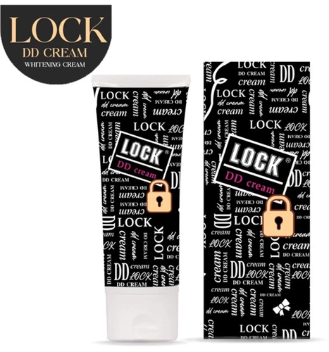 LOCK DD Cream Body Lotion Perfect Conceal Flaw  Nourish Beauty Skin 100g.
