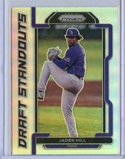 2021 Panini Prizm Draft Picks Draft Standouts Prizms Silver #15 Jaden Hill