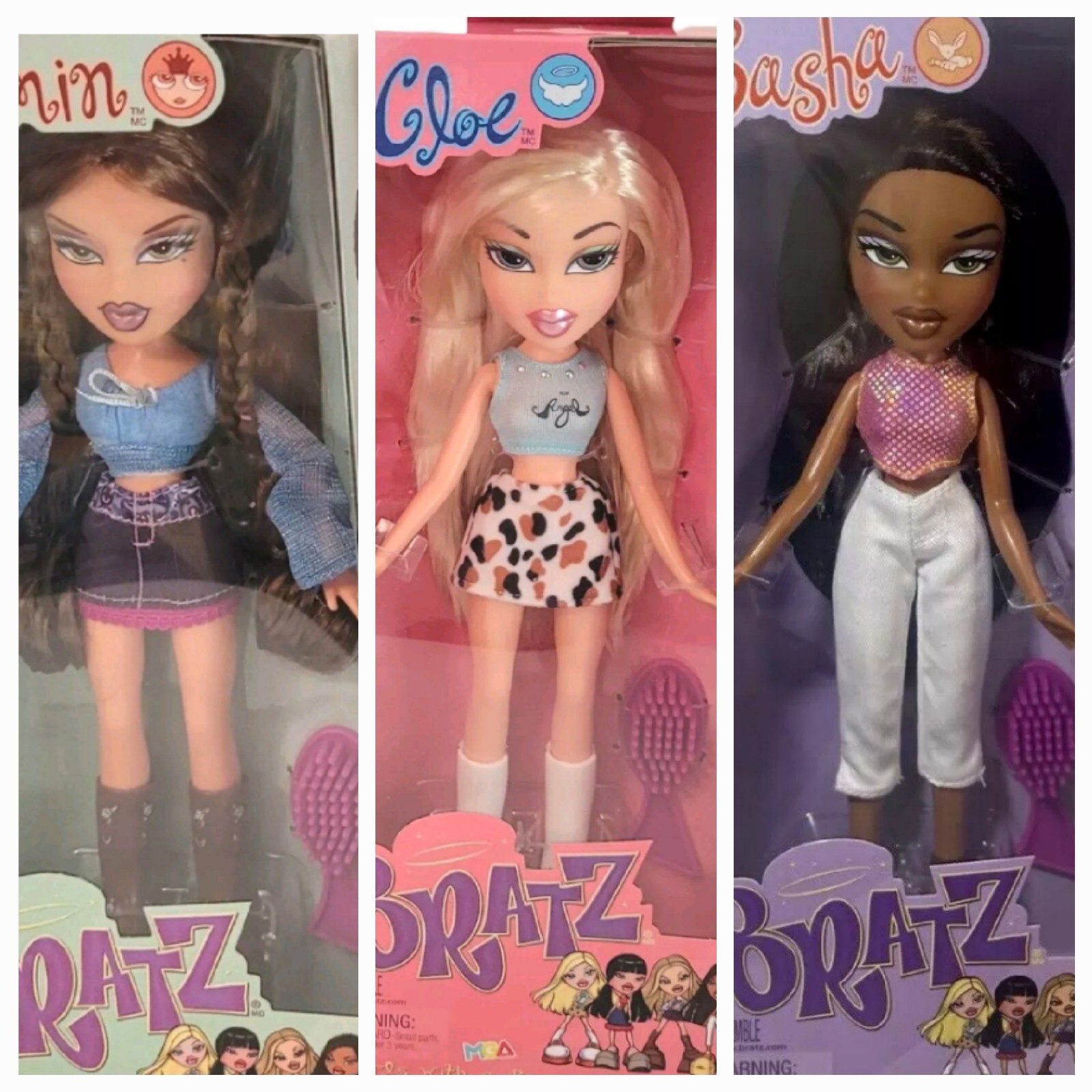 Bratz First Edition Cloe Yasmin Sasha Reproduction 20 Yearz 
