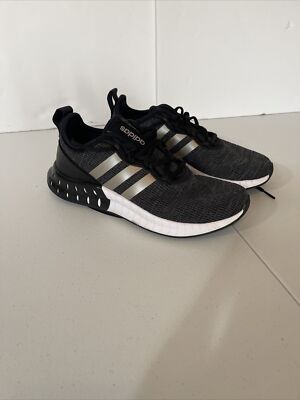 Adidas Womens Kaptir Super Boost Running Shoes Black FZ2785 Lace Up Knit  7.5M | eBay