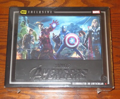 The Avengers Blu-ray/DVD 2012 4-Disc Set Combo Pack 3D/2D BestBuy Exclusive READ