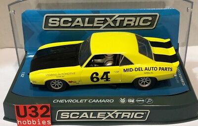 SCALEXTRIC C3724 Chevrolet Camaro #54 Trans-Am 1969 Rolex Monterey 2012 Raynal