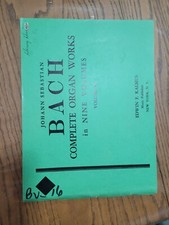 Bach: Complete Organ Works, Vol. 6; organ Kalmus