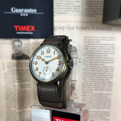 Timex Midget Watch Quartz 38mm Men's White Dial Round TW2R87900