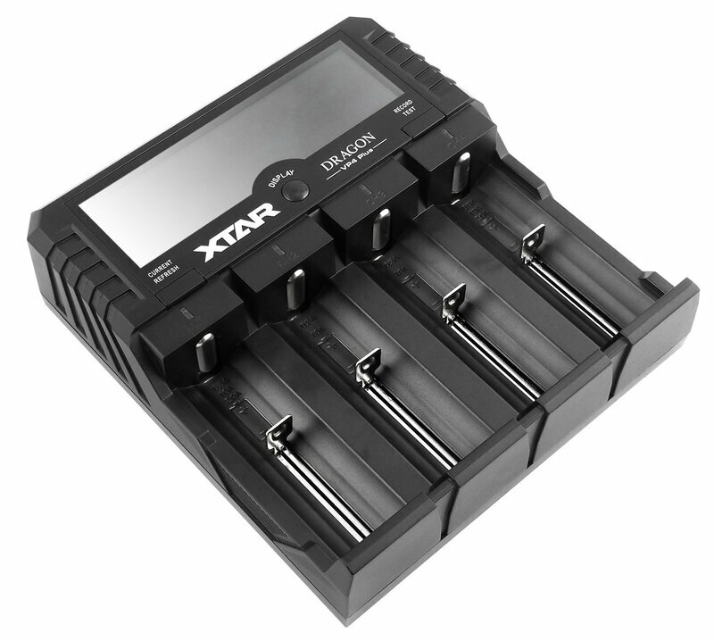Thumbnail - Xtar Vp4 Batterien Ladegerät Plus Dragon Li-ion Lcd 12v 2.4a Tc/cc/cv