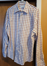 Banana Republic Men's L/S Slim Fit Shirt Size Large 16-16.5