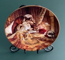 1991 Knowles Rare Collector Plate Little Red Riding Hood - Classic Fairy Tales