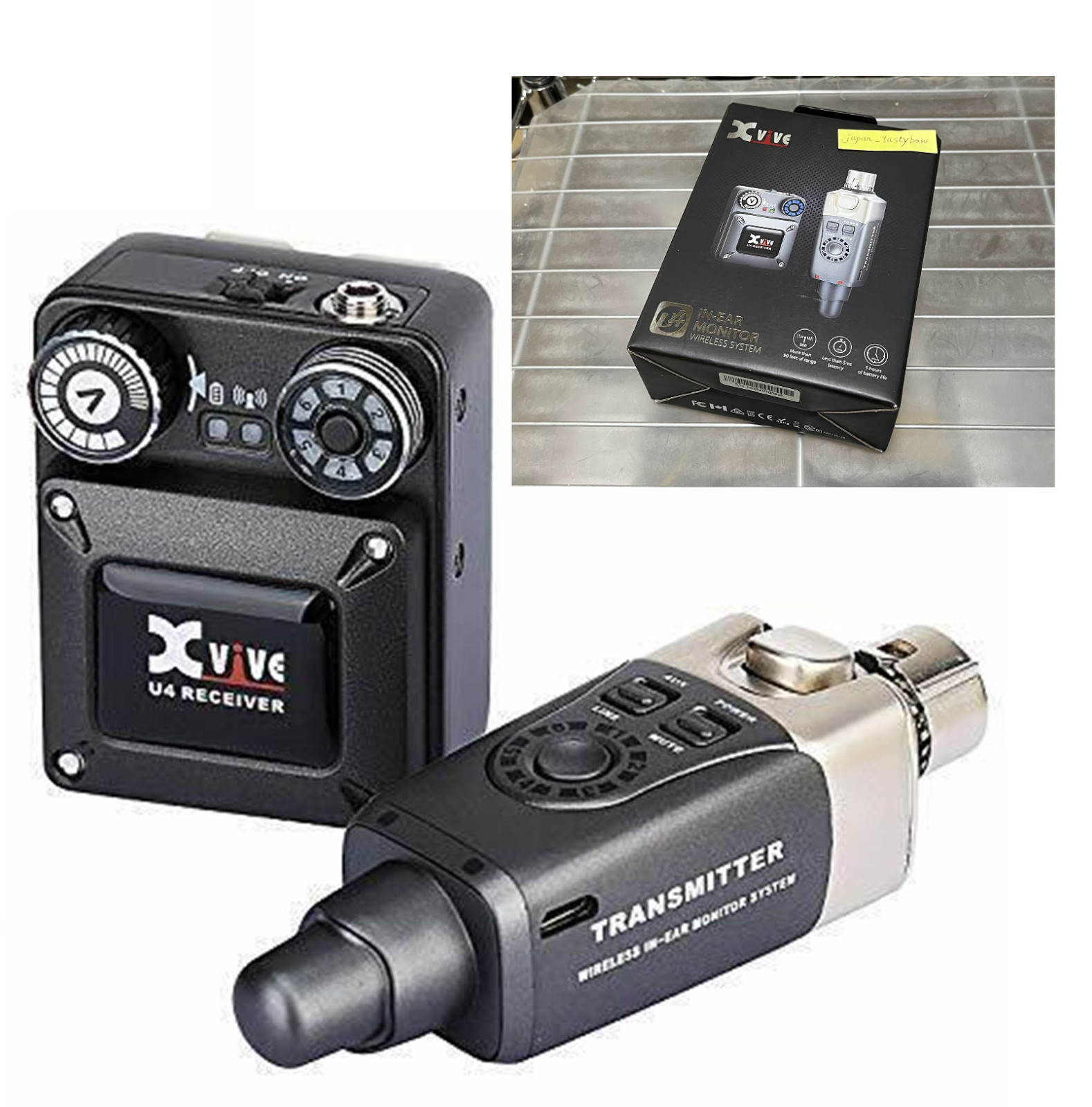 XVIVE U4 In-Ear Monitor Wireless System