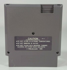 Cartuccia gioco vintage Nintendo NES Double Dragon 2 autentica testata funzionante