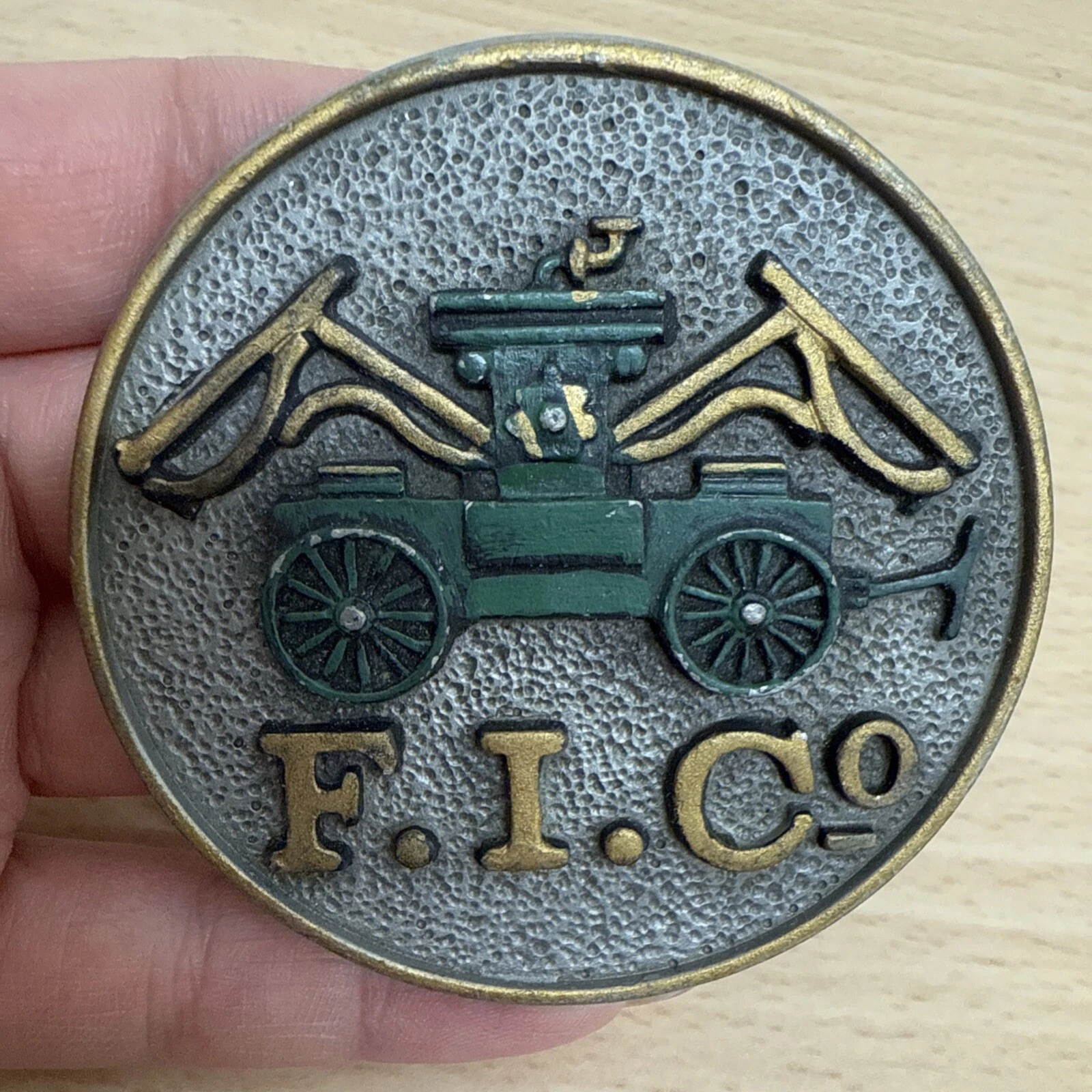 Médaille F.I.C 1825 1904 Firement’s Insurance Company Baltimore Maryland