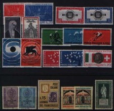 ITALIE - Année Complète 1962 Nouvelle ** MNH