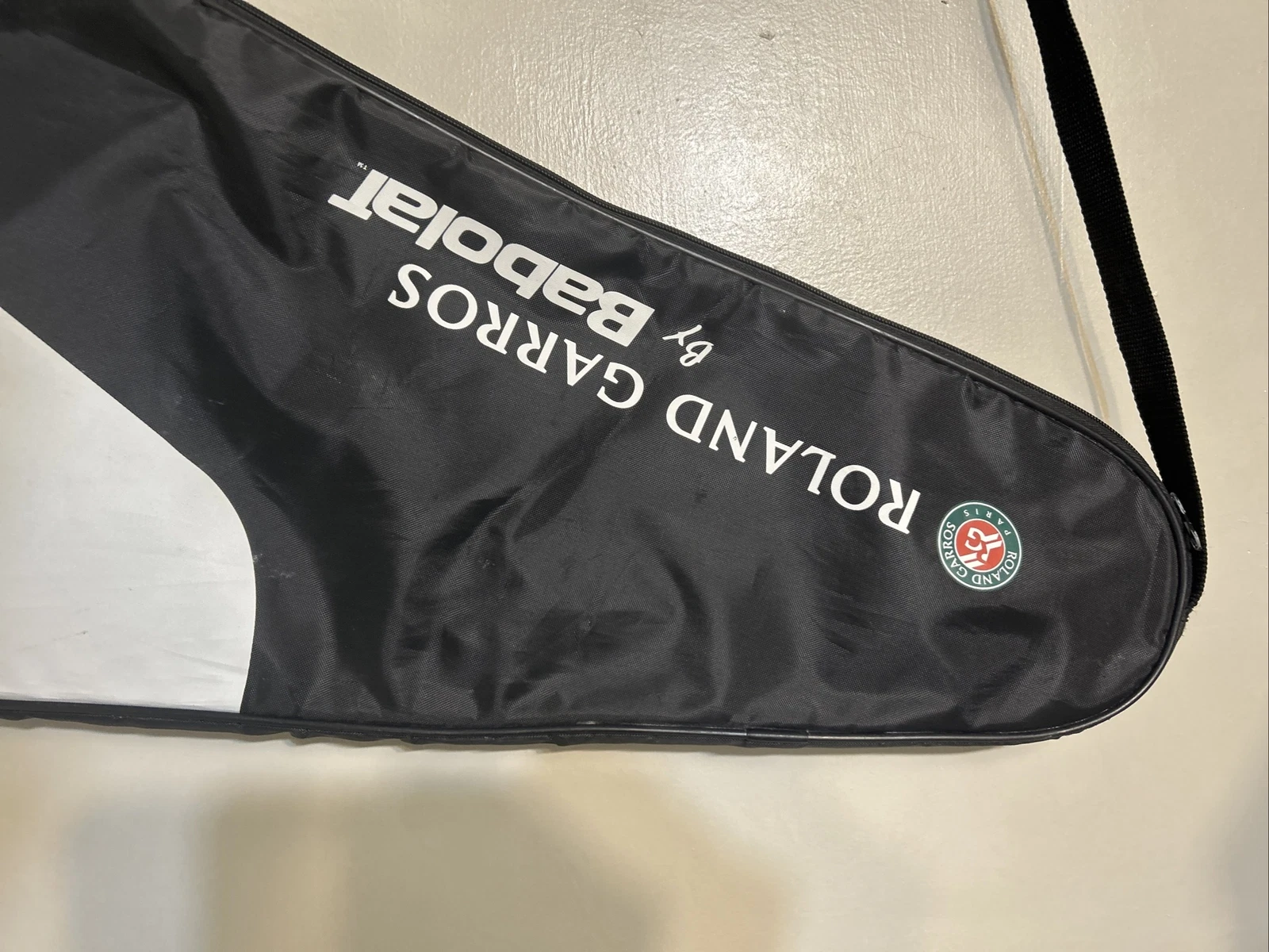 Babolat Roland Garros Paris (French Open) Tennis Racket Cover Bag Case w Strap