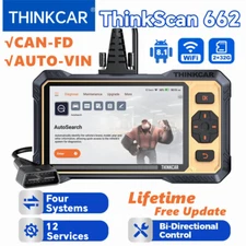 ThinkScan 662 Bidirectional ABS SRS Car OBD2 Scanner Diagnostic Reset Scan Tool 