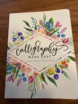 Calligraphy Made Easy by Ashley Gardner Paperback Art Handwriting Craft