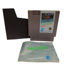 Rad Racer NES Nintendo Entertainment System 1987 With Manual And Sleeve