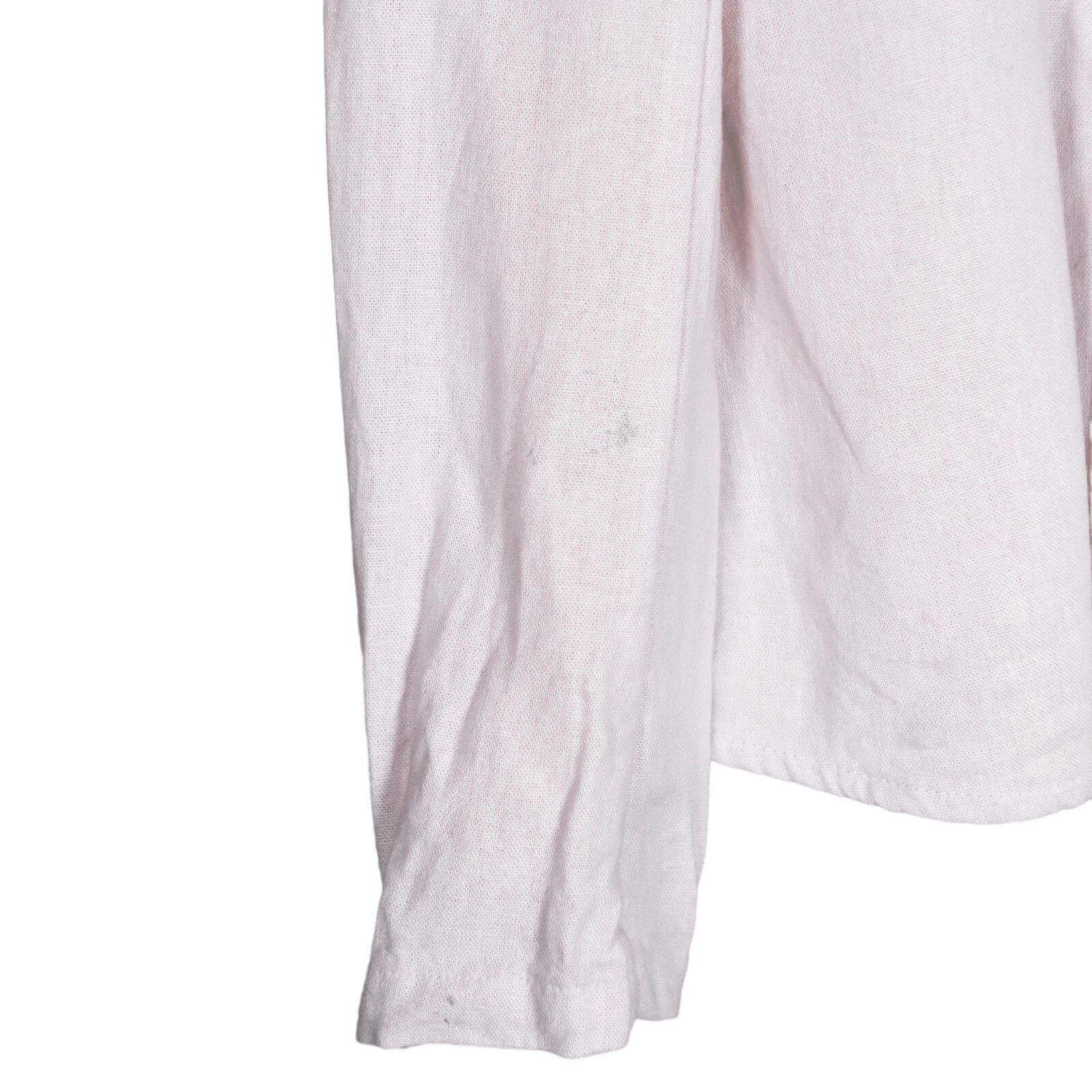 VETEMENTS Free People Blazer Donna Nudo Rosa Lino Doppiopetto Cardigan Giacca Piccolo