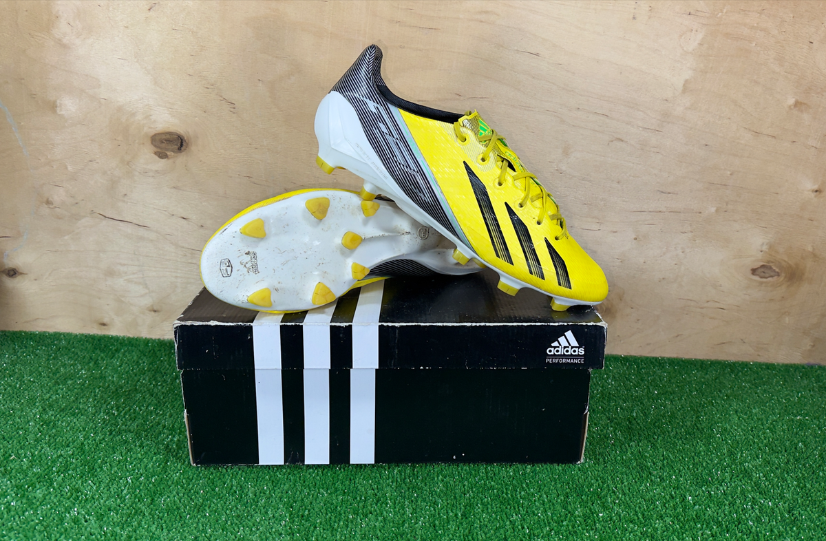 Adidas Adizero F50 FG G65307 Elite Yellow boots Cleats mens
