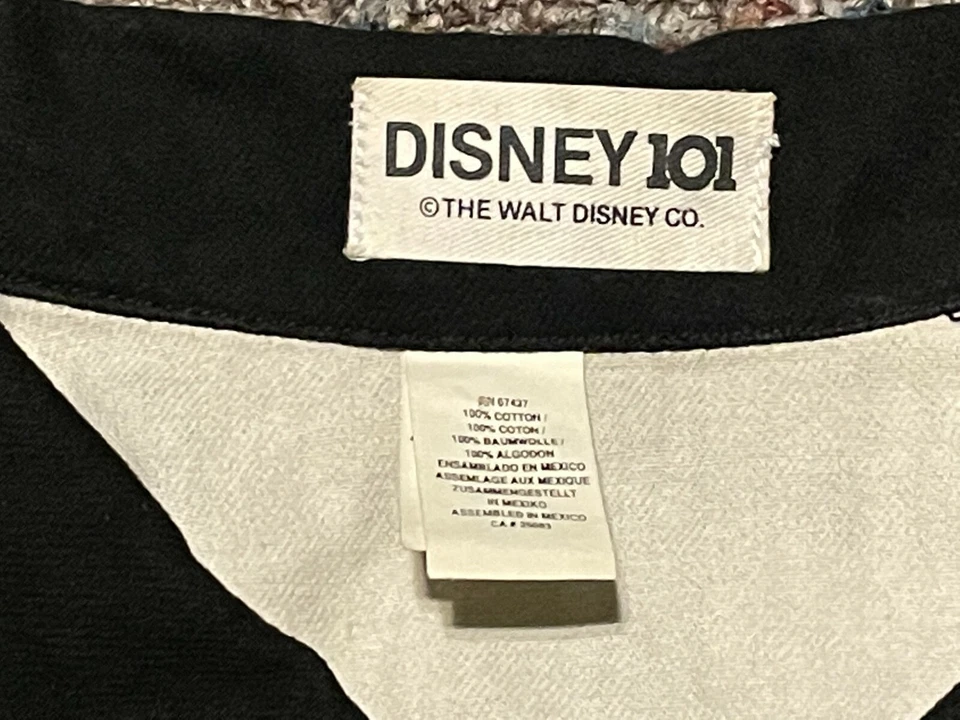 101 DALMATIONS Vintage Ultra Raro WALT DISNEY Chaqueta Promocional X-Large Cruella Foto 4 de 4