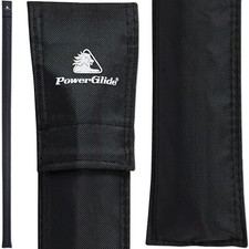 Powerglide Cue Case Slim 1 Piece Sleeve Black  - Free P&P