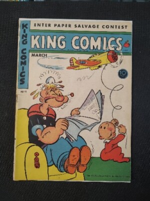 アメコミ KING King Comics #95 VG+ 1944 | eBay