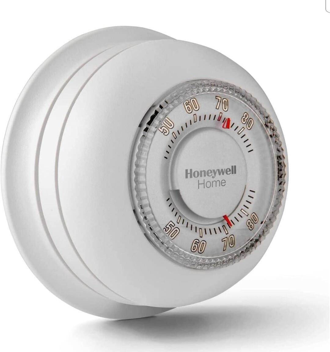 Honeywell The Round Heat Only Model CT87K Easy Install NonProgramable