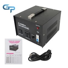 2000W Voltage Converter Transformer Step Up/Down 220V - 110V 110V - 220V