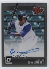 2018 Panini Donruss Optic Black Prizm 5/25 Eloy Jimenez #RPS-EJ Auto ni4