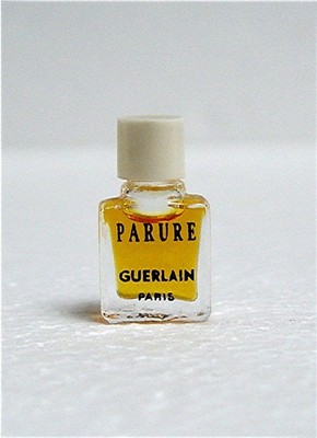 Guerlain  '' PARURE '' Parfum Miniatur  1 ml  Sammlungs-Auflösung 