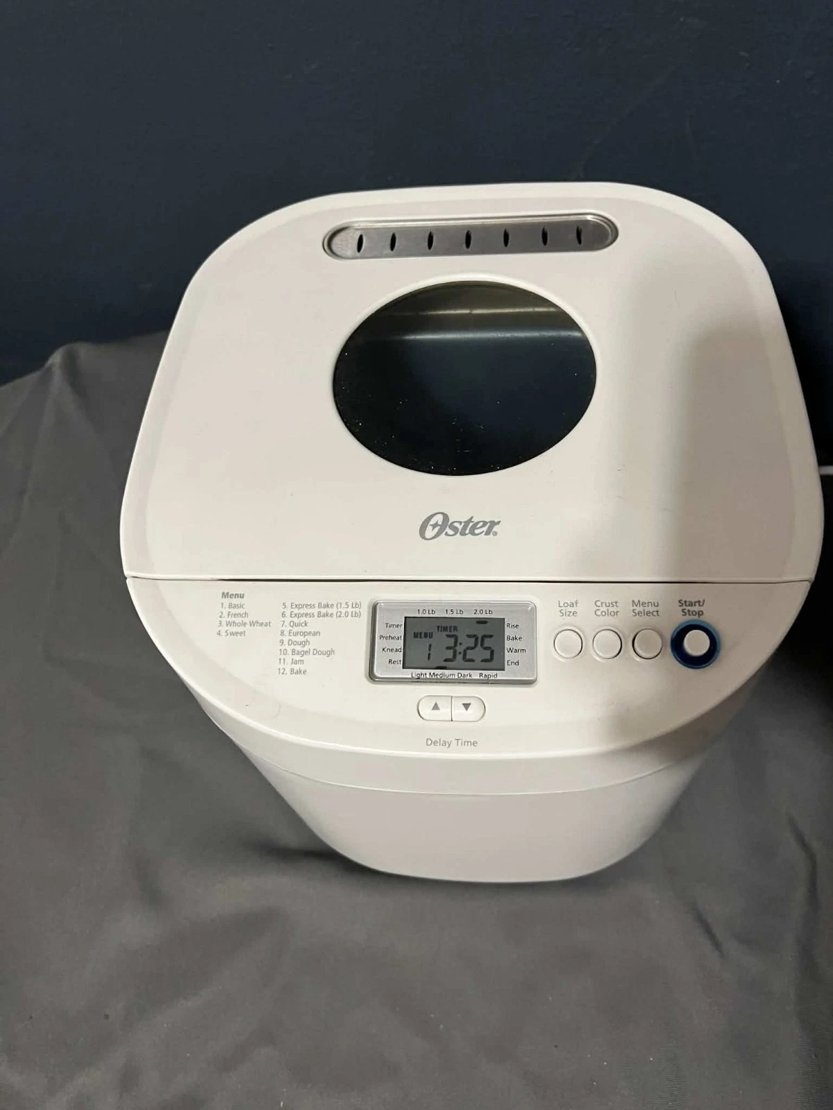 Oster Bread Maker Express White 2 lbs Type BM-1 Model CKSTBRTW20 Baking Cooking