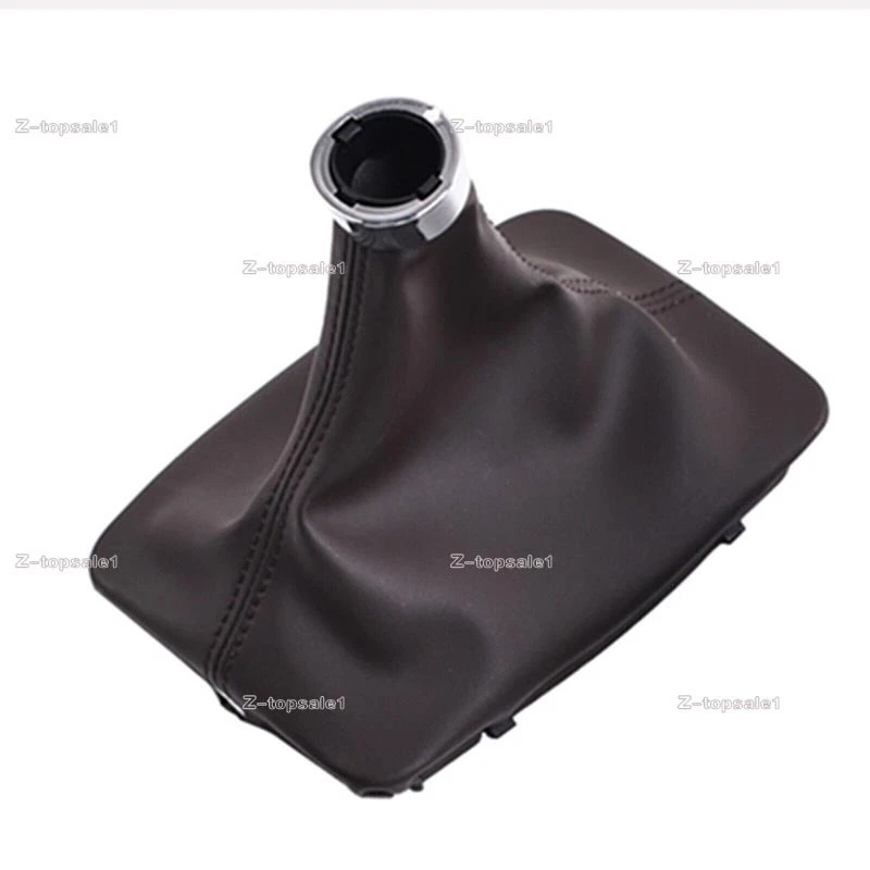 Botão de câmbio de marchas com bota para Mercedes Benz Classe C W204 C204 2007-2013 08 Mocha - Imagem 3 de 4