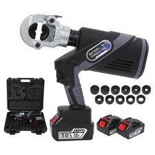 Hydraulic Crimping Tool Rechargeable 6AWG to 600MCM for Cu/Al Terminals with ...