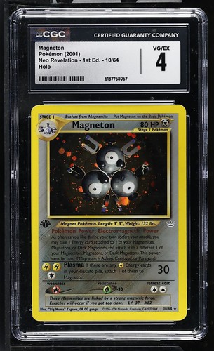 Magneton (1st Edition) graded CGC 4 for sale on eBay