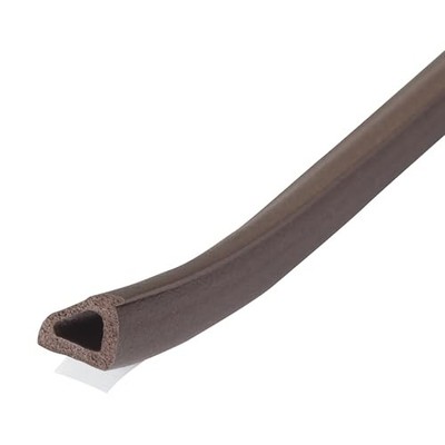  43848 3/8 in. x 3/8 in. x7 ft. Brown Premium Silicone Rubber Platinum Window 1