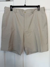 Pro Tour Comfort Short Men’s Size 38 Flat Front Khaki Shorts, NEW WITH TAGS!!!  