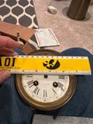 Old Antique French Clock Movement & Dial — photo 5