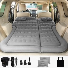 SAYGOGO SUV Air Mattress Camping Bed Cushion Pillow - Inflatable Thickened Ca...