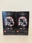 NEW• Lot of 2 LEGO Star Wars AT-AT Driver Helmet 75429 730pcs Helmet Collection