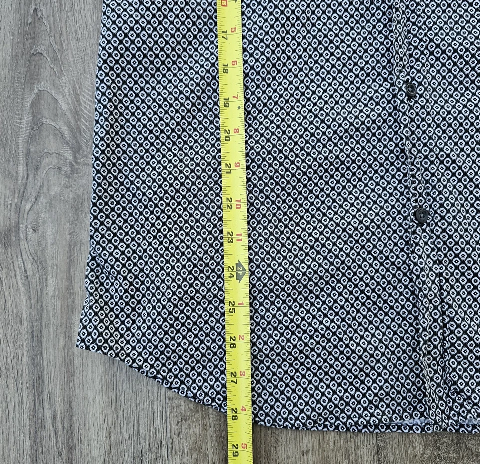 Camisa Diesel Para Hombre Talla Grande Con Botones Calce Ajustado Manga Corta Foto 3 de 4