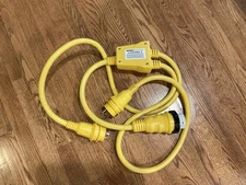 Marinco Shore Power Reverse Y Adapter, 30 Amp 125V Male to 125/250V Female