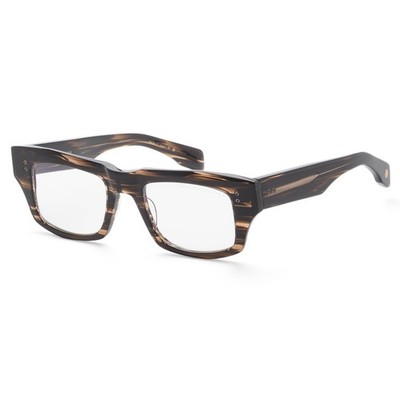 Dita Unisex Cosmohacker 52mm Burnt Timber Opticals DTX727-A-02