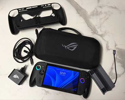 2TB ASUS/XBOX ROG Ally X Z2 Extreme Handheld-System Schwarz + HUB Tasche+Protekt