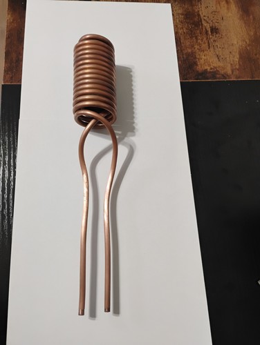 Copper Coil Condenser Moonshine Still Coil Beer Keg Bokakob 2-1/8 OD