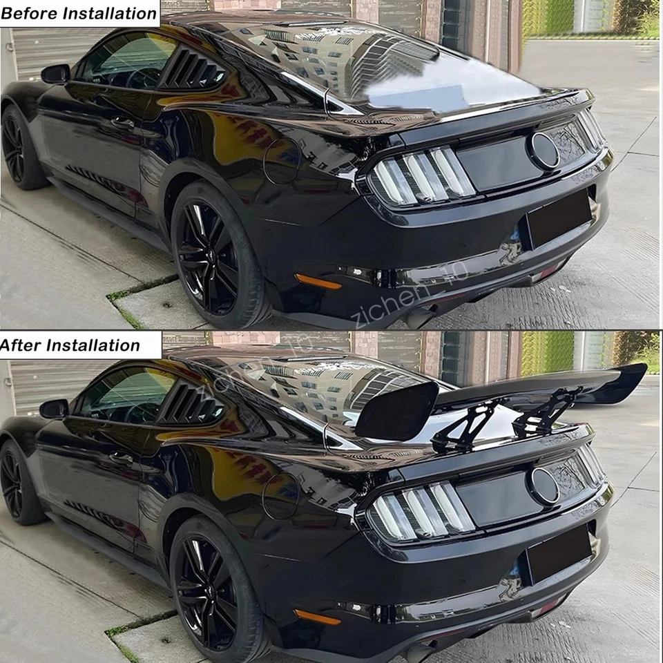 For Mazda Miata NA 1990-2005 57'' Rear Trunk Spoiler Wing GT-Style Glossy Black Foto 3 de 4