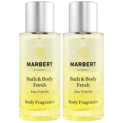 Marbert Bath & Body Fresh 2 x 50 ml Eau Fraiche Bodymist Bodyspray Set