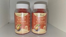 2 Pack Sustainwell Collagen Gummies Hair Skin Glow Support 60 Ct Ea Exp 08/27