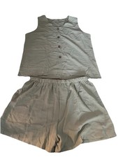 NWOT Mint Green Tank Top Shorts Set