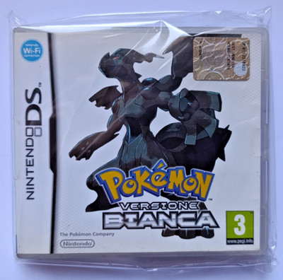 Nintendo DS Pokemon White Version Complete and Working Italian Perfect
