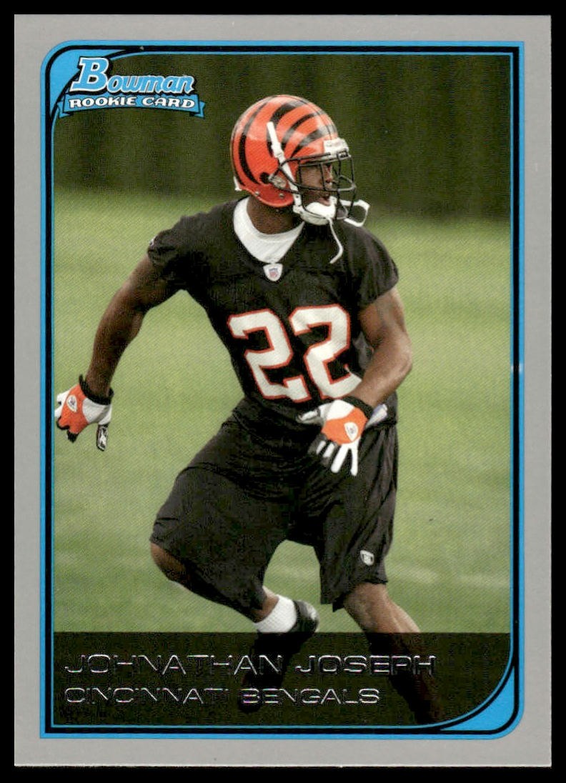 Johnathan Joseph Rookie RC 2006 Bowman #131 Cincinnati Bengals