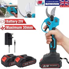Brushless Electric Pruning Shears 2 Battery Cordless Electric Pruner For Makita