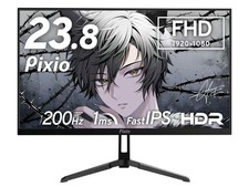Pixio PX248wave 24 Inch FHD 200Hz Fast IPS Gaming Monitor Black Tested